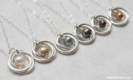 Spiral Pendant Necklace - beginner jewelry projects