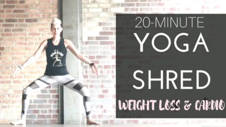 20 Minute Yoga Shred - yoga flow
