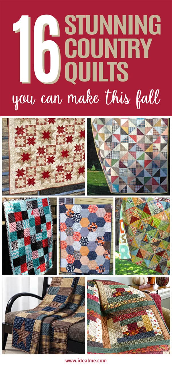 16 country quilts