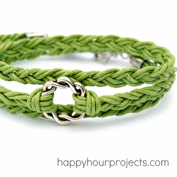 Easy Woven Wrap Bracelet - jewelry ideas