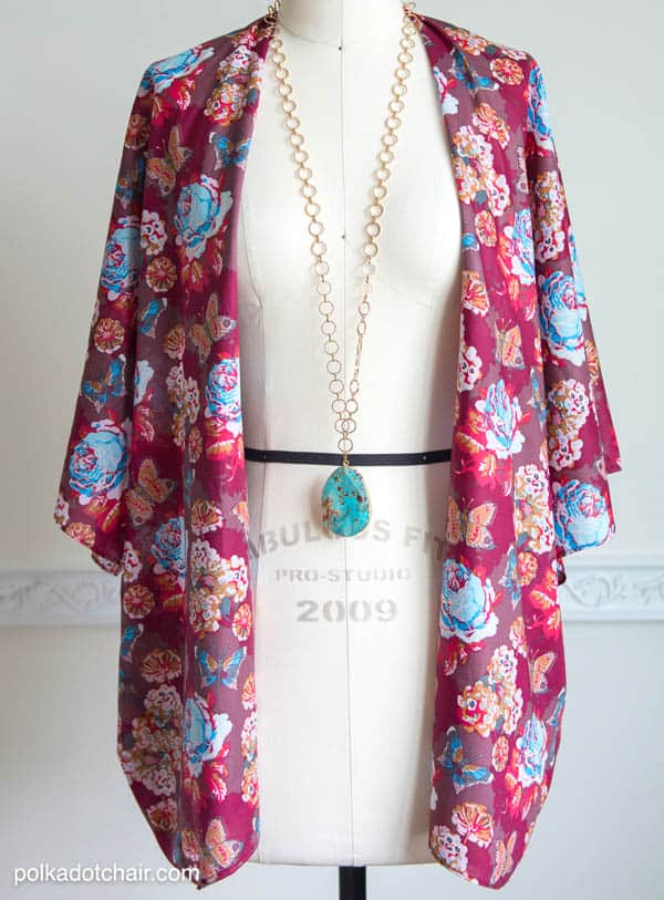 Kimono Jacket - how to sew clothes