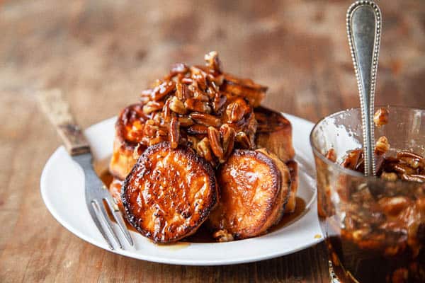 Melting Sweet Potatoes With Maple-pecan Sauce - gluten-free desserts