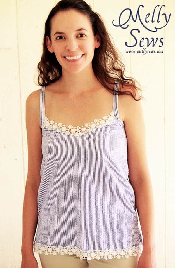 Summer Breeze Tank - how to sew clothes