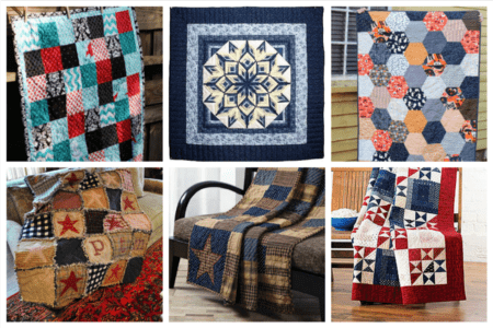 For the more traditional types, country quilts are the best to bring that homey, rustic feel to a room or furniture.