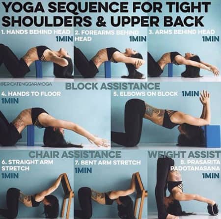 Yoga Sequence For Tight Shoulders & Upper Back