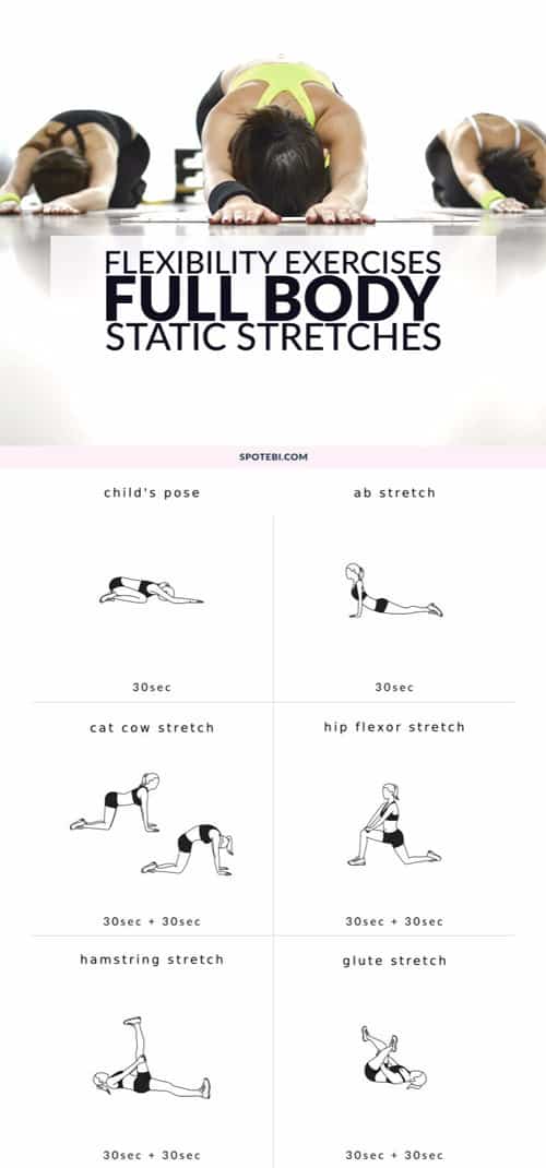 Full Body Static Stretches