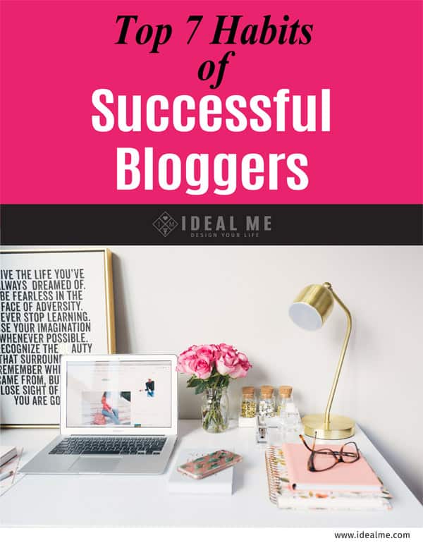 top 7 habits of successful bloggers