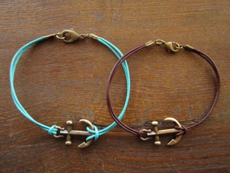 Anchor Bracelet - easy DIY bracelets
