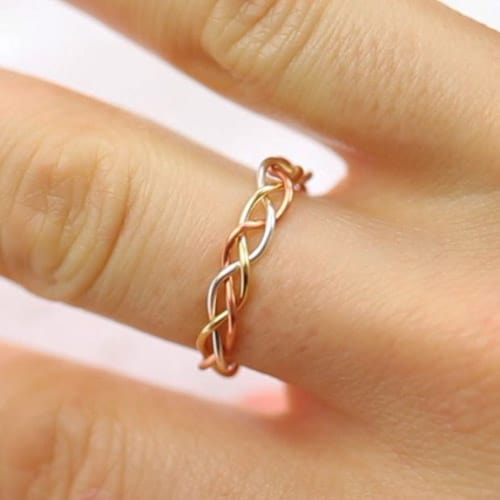 Braided Rings - simple diy rings