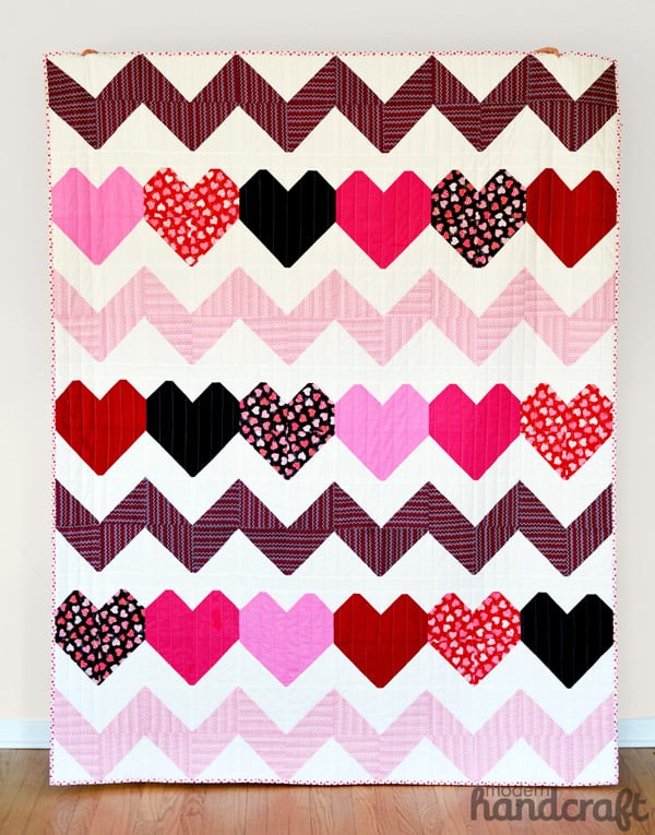 I Heart Chevrons - chevron quilt patterns