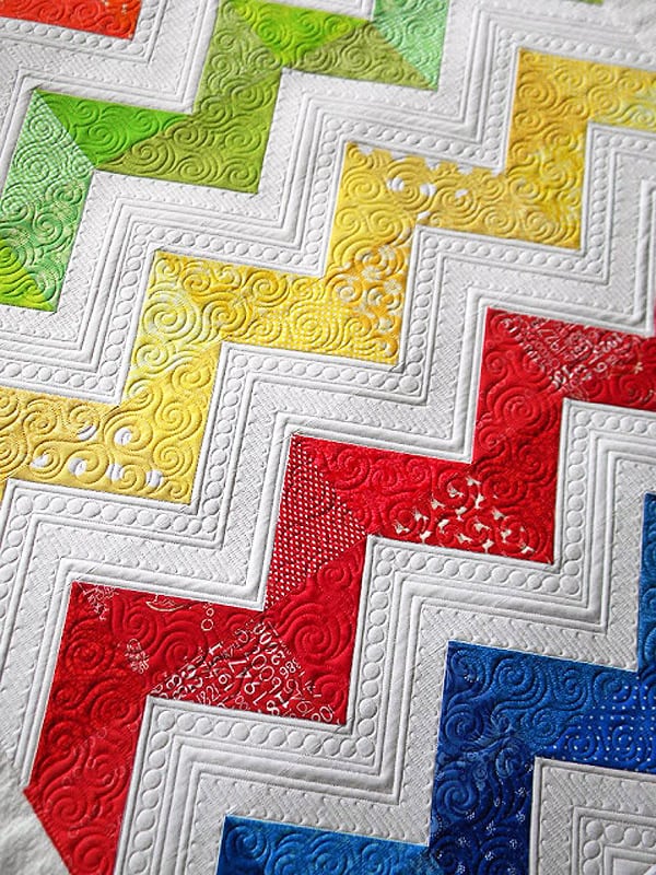 Lisa's Chevron Quilt - chevron quilt patterns