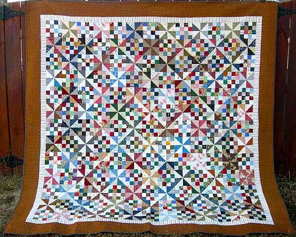 Patches & Pinwheels Quilt - pinwheel quilt patterns