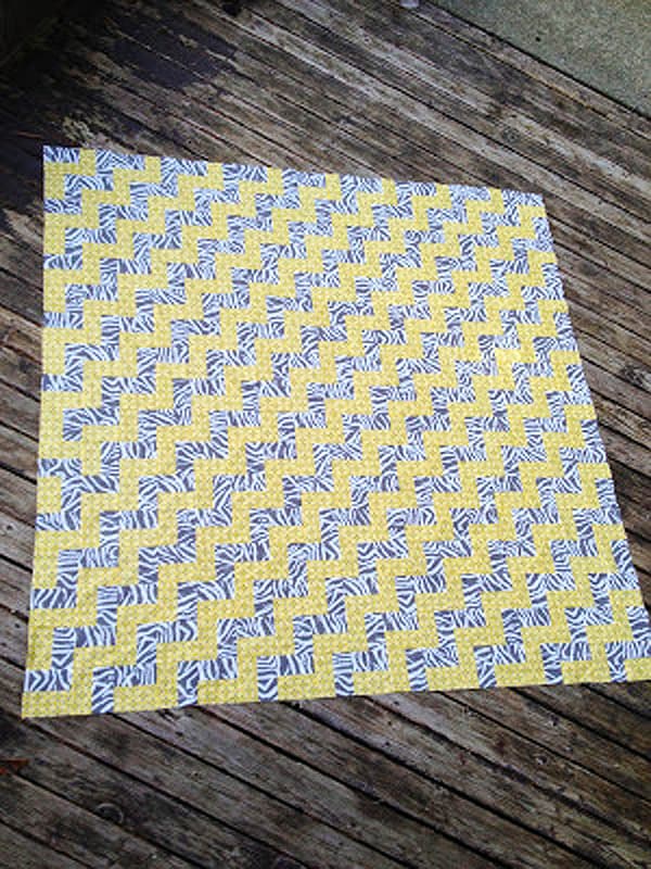 Step-Up Zig Zag Quilt - cheveron quilt patterns