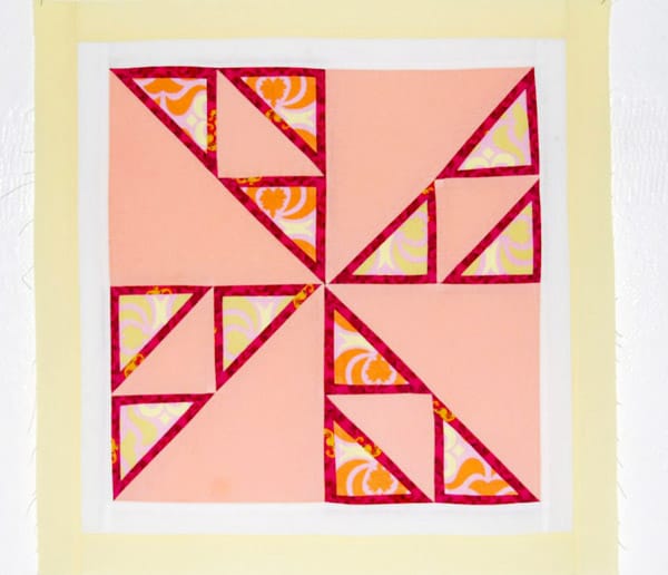 Triple Framed Pinwheel - pinwheel quilt patterns