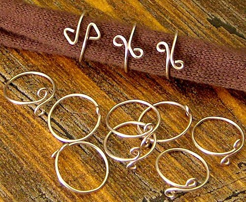 Wire Wrap Rings - simple diy rings
