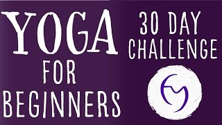 Yoga For Beginners 30 Day Challenge