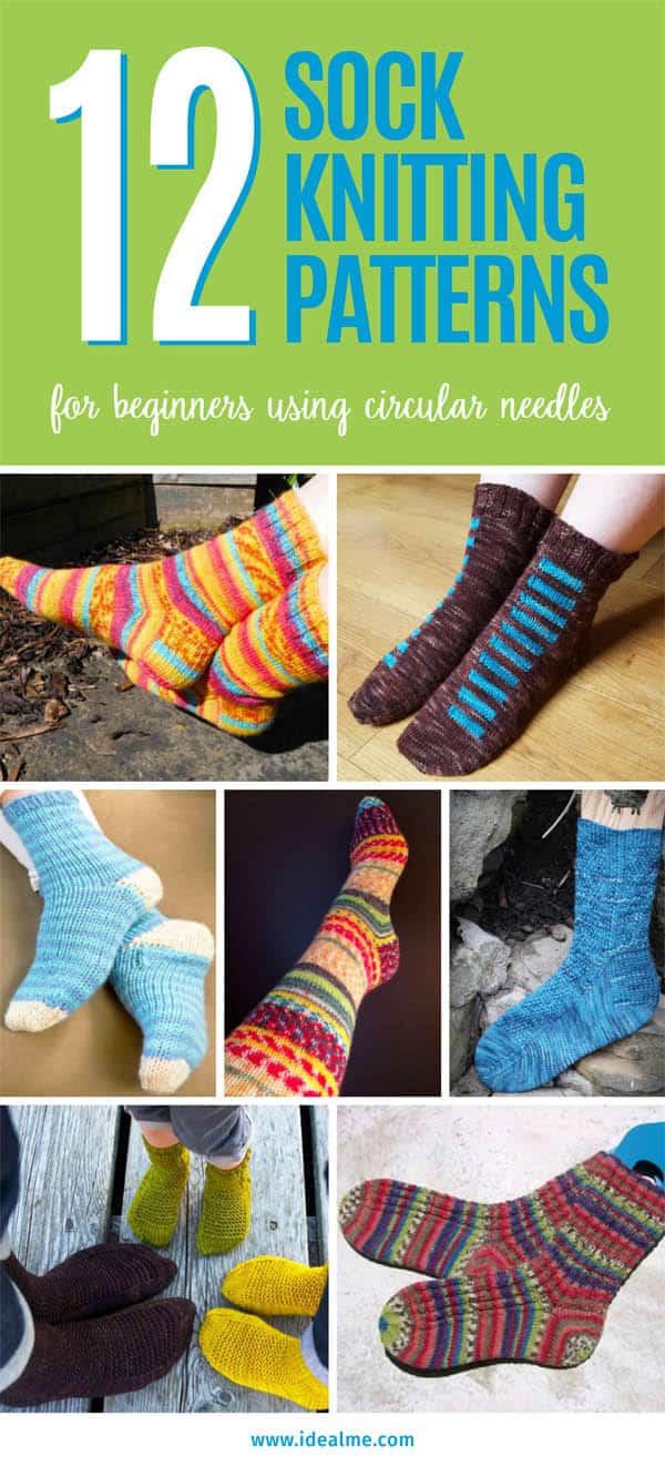 12 sock knitting patterns