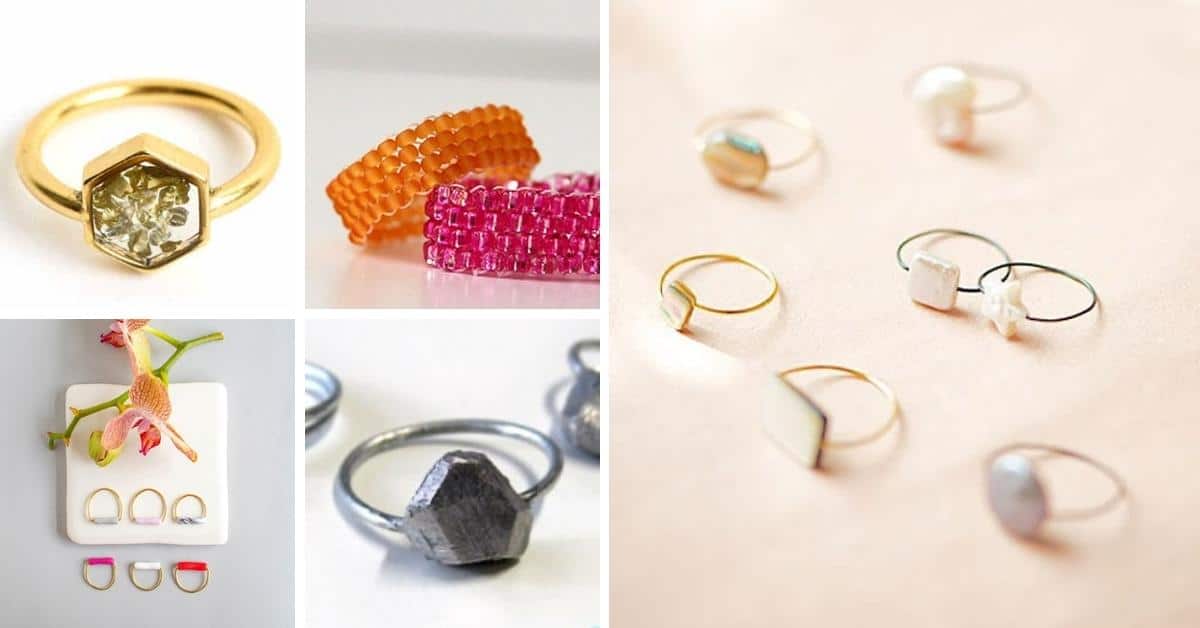 Lisa Yang Jewelry : Making Copper Rings for Beading