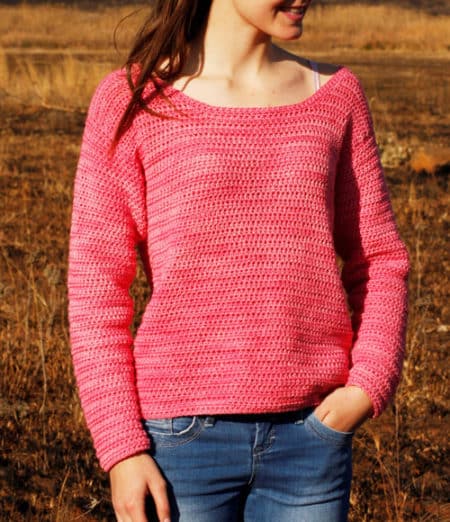 Country Girl - free crochet sweater patterns