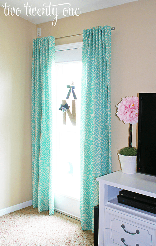 Curtains - DIY sewing projects