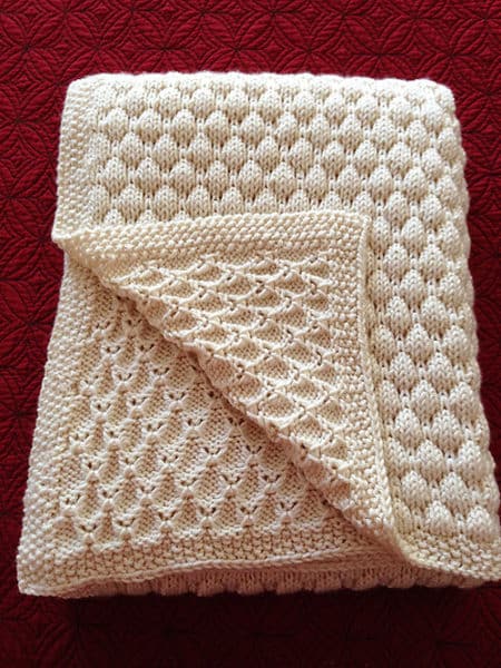 Dean's - free baby blanket knitting patterns