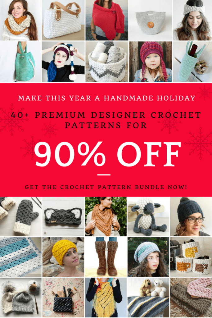 Get 40+ Crochet Patterns For 90% Off? The Crochet Pattern Super Bundle Is On Now. Pick Up Your Bundle Before The Price Increases. #crochet #crochetlove #crocheteveryday