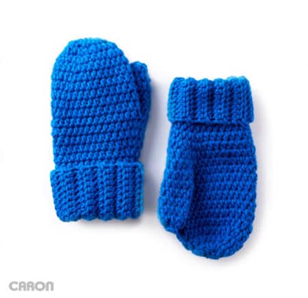 Hands Full - crochet mittens