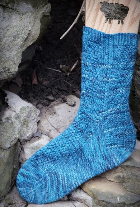Inlay - sock knitting patterns