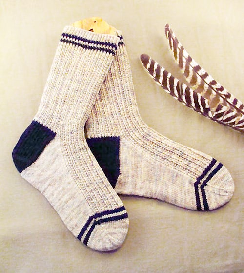 Ribes Jumeaux - sock knitting patterns