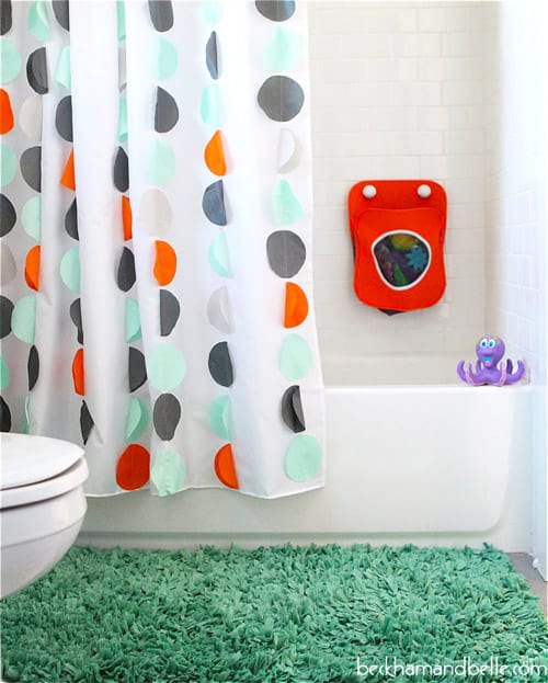 Shower Curtain - DIY sewing projects