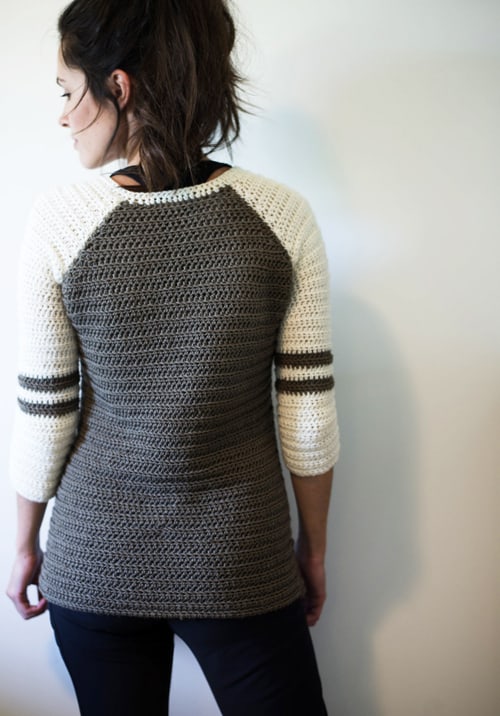 Varsity - free crochet sweater patterns