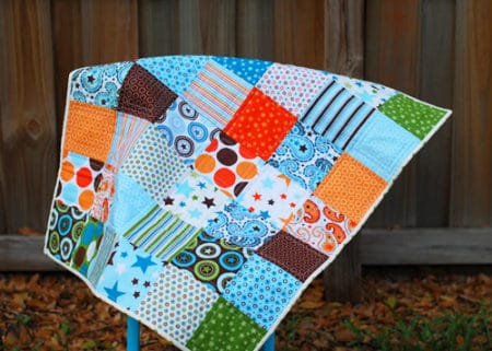 All Star Charm - easy baby quilt patterns