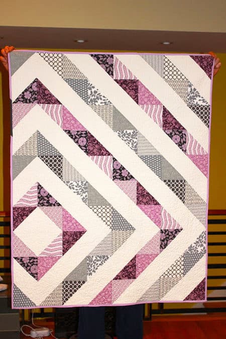 Asymmetrical - easy baby quilt patterns