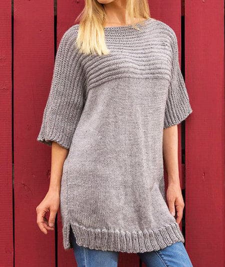 Big Comfy Sweater - knit sweater patterns