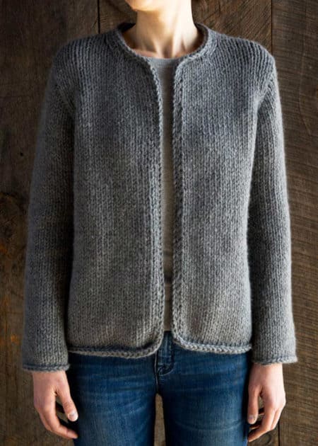 Classic Knit Jacket - knit sweater patterns