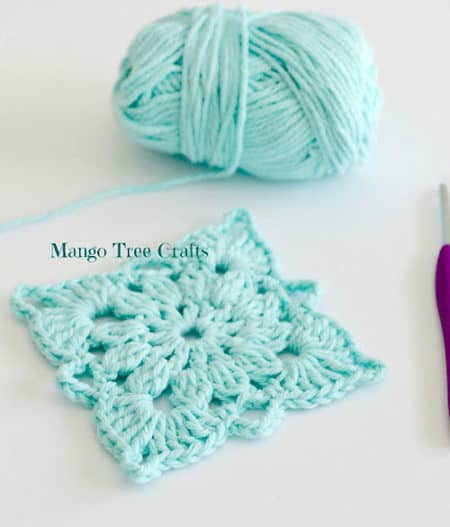 Cotton Neat Motif - easy crochet squares