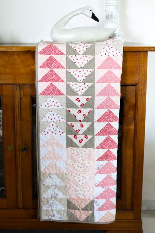 Flying Geese - easy baby quilt patterns