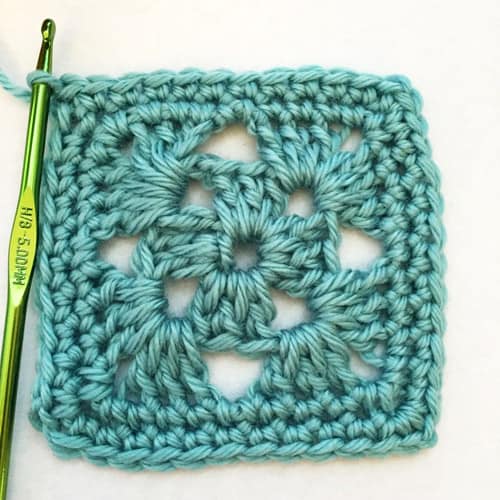 Granny Square Variation - easy crochet squares