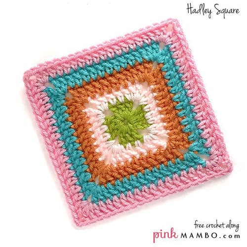 Hadley Square - easy crochet squares