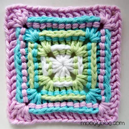 Sweetest Baby Granny Square - easy crochet squares
