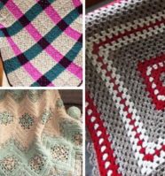 11 Modern Granny Square Crochet Baby Blanket Patterns