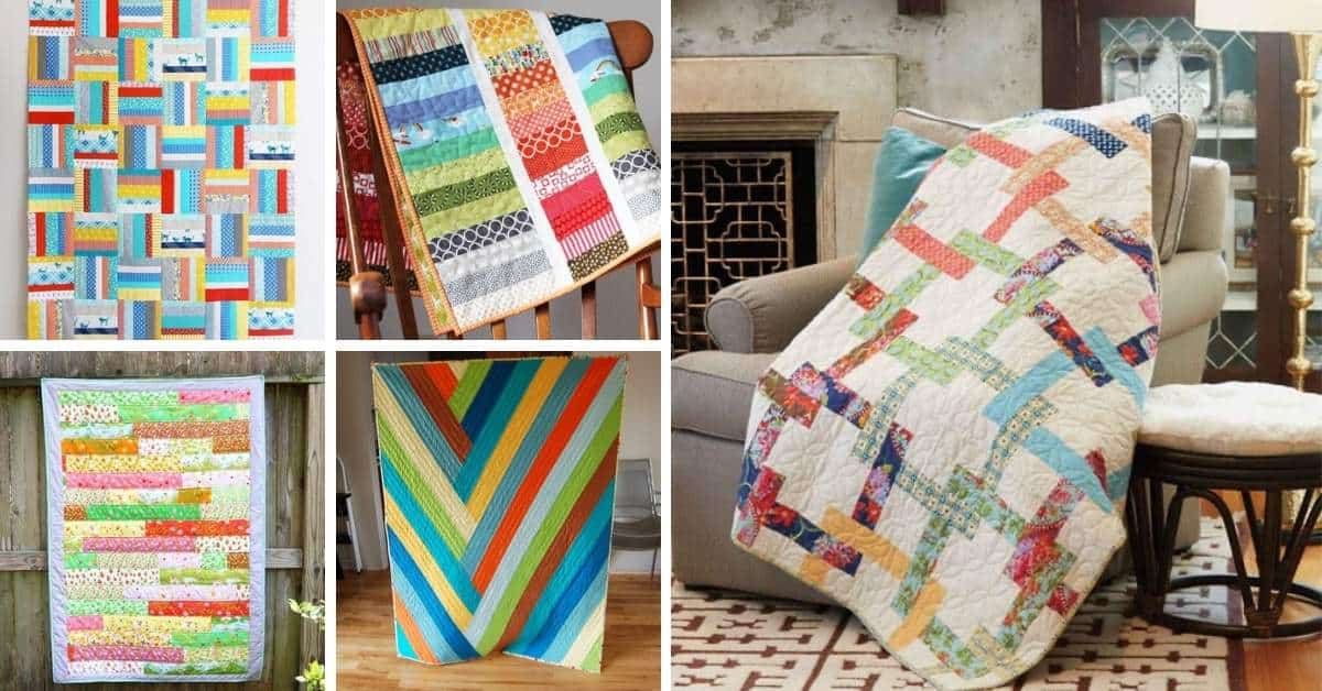 13 Strip Quilt Patterns You Can Easily Master - Ideal Me