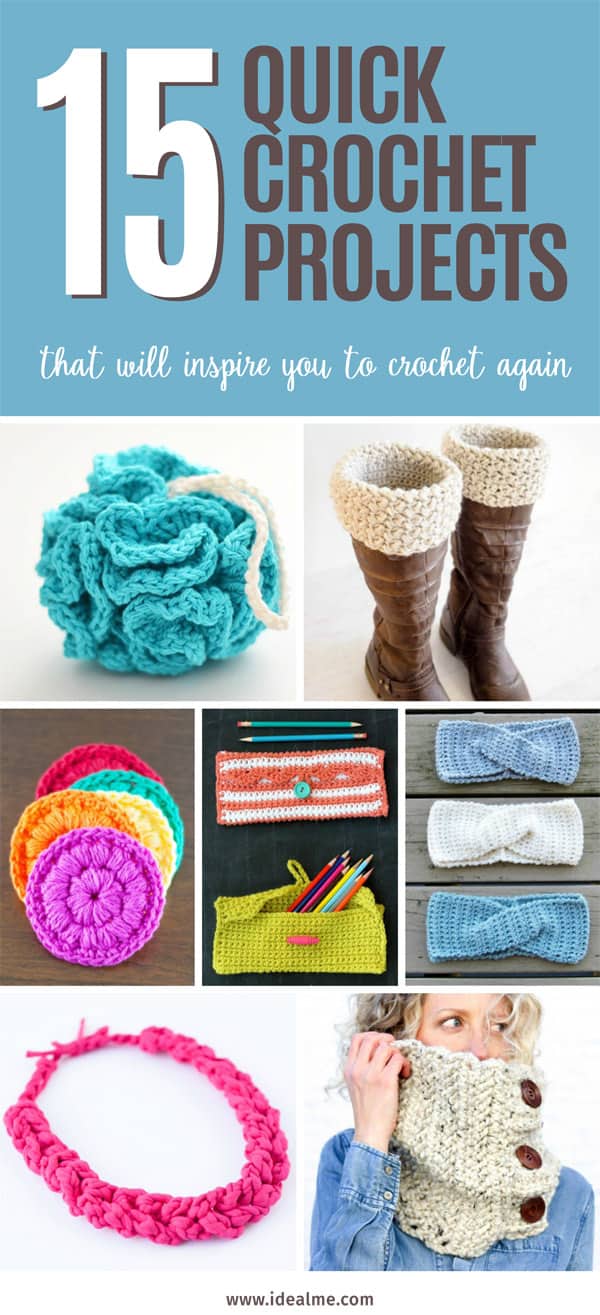 15 quick crochet projects