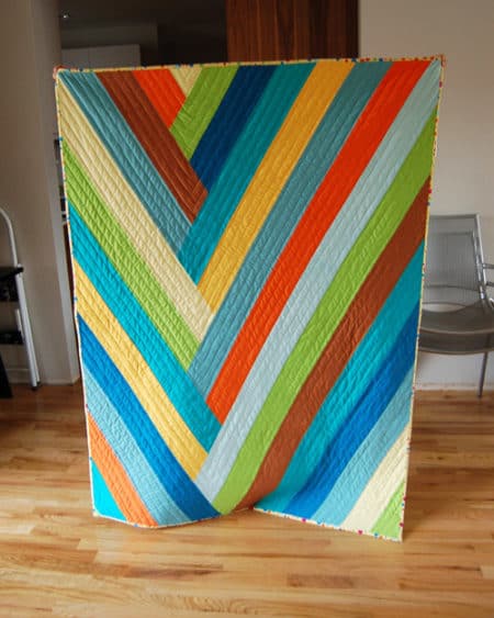 Braided Stripe - strip quilt patterns