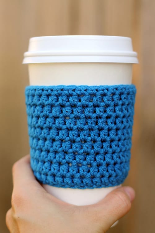 Coffee Sleeve - quick crochet projects