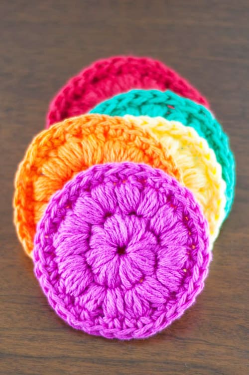 Cotton Face Scrubbies - quick crochet projects