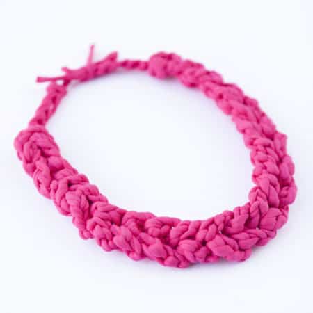 Funky Chunky Necklace - quick crochet projects