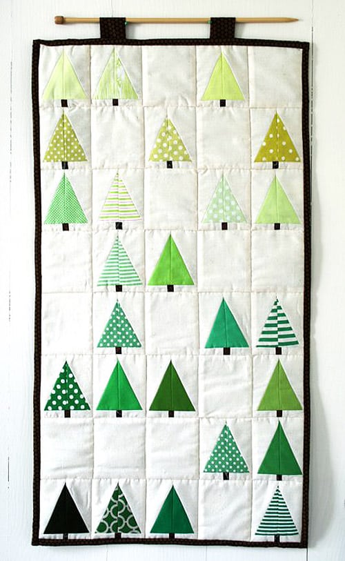 Lovely Little Forest - mini quilt patterns