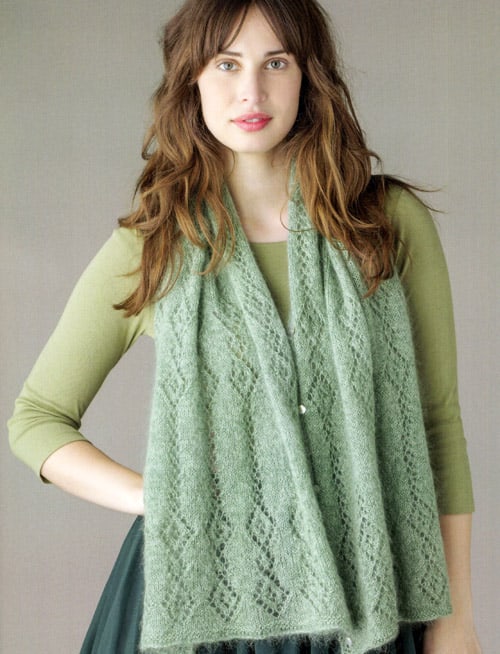 Multiway Stole - lace knitting patterns