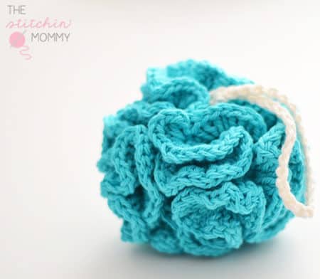 Puffy Bath Pouf - quick crochet projects